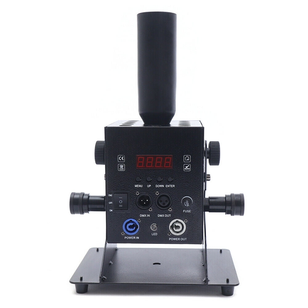 Durable CO2 Cannon JET Machine, DMX CO2 JET, Single Tube, Multiple Colors, LED Disco Carbon Dioxide Ejector Suitable for Nightclubs, Bars, Concerts, Stage Performances