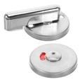 thumbnail image 3 of Cerradura de puerta de cabina de baño: Indicador de privacidad Ocupado/Libre - Cerradura de cabina de baño - Cerradura de partición para baños públicos, 3 of 7
