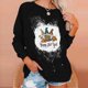 thumbnail image 2 of Sudaderas de Acción de Gracias Para Mujer Suéter de Cuello Redondo Blusa Suelta Tops Sin Capucha Odeerbi ODB204202, 2 of 7