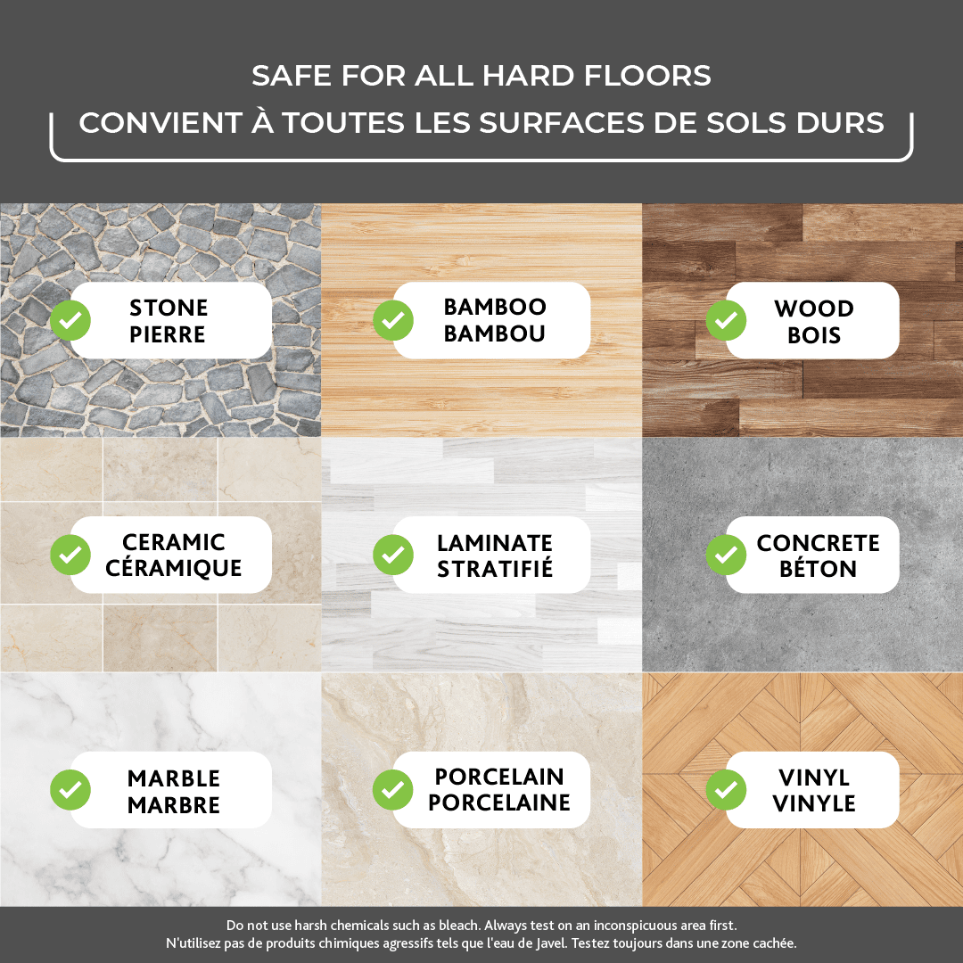 Vileda RinseClean™ Deep Clean Spin Mop Head Replacement, Washable & Reusable Refill