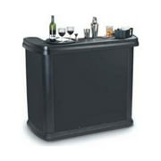 Carlisle Sanitary Maintenance B632326 56, 26.5 & 48.5 in. 755003 - Maximizer Portable Bar - Black