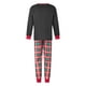 thumbnail image 5 of Conjunto de pijama navideño a juego para toda la familia Fiomva, pijama navideño de Papá Noel para parejas y niños., 5 of 8