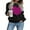 Black,Pink, variant on Women Sweaters Crew Neck Heart Front Long Sleeve Knitted Sweaters Winter Sweaters Alsol Lamesa