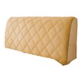 thumbnail image 1 of Ounissouiy Funda para cabecera lavable a máquina, para fácil limpieza y mantenimiento, funda para cabecera de cama Decoración del hogar bronceado suave, 1 of 6