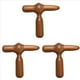 thumbnail image 1 of 3x Acupuntura Acupuntura Martillo Madera Mano Pie Pierna Masajeador Salud Belleza Herramientas, 1 of 5