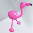 thumbnail image 3 of PVC Flamingo Inflatable Toys Blow up Summer Swimming Party Water Toy （Pink）, 3 of 8