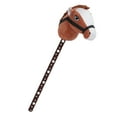 thumbnail image 1 of Adorable Lifelike Stick Horse with  Sounds, Soft Plush Toy for Little Adventurers, 1 of 7