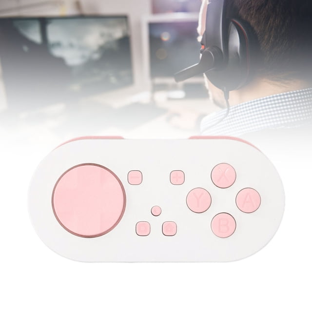 Micro Cordless BT Controller for Switch, Gamepad Pocket Sized Mini Compact Controller with Cable and Strap for Anki App for Wins, for , for OS X, and for IOS