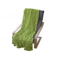thumbnail image 3 of Bicycle Soft Flannel Fleece Throw Blanket, Illustration of Continuous 2 Wheel Items in Nature Tones Retro Feels, Cozy Plush for Indoor and Outdoor Use, 50" x 70", Lime Green and Yellow, by Ambesonne, 3 of 5