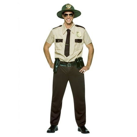 State Trooper Adult Costume Walking Dead Sheriff Rick Grimes