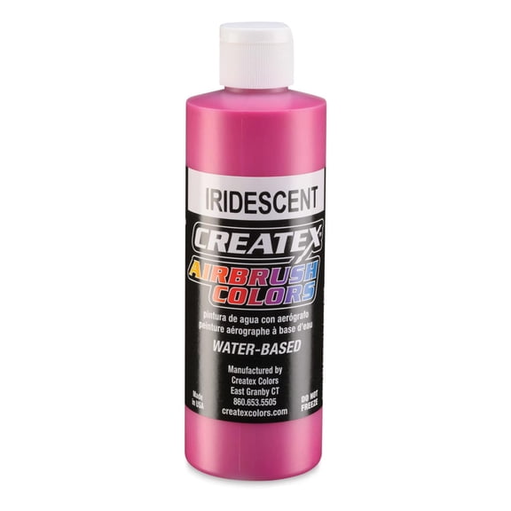 Createx Airbrush Color - 8 oz, Iridescent Fuchsia