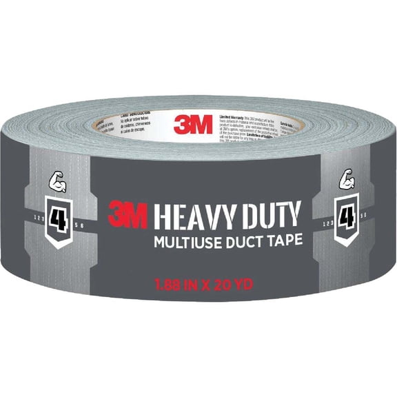 3Mâ„¢ Multi-Use Duct Tape, 2930-C, 1.88 in x 30 yd (48,0 mm x 27,4 m) 12 rls/cs
