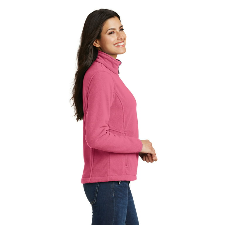 Port Authority Ladies Value Fleece Jacket-M (Pink Blossom
