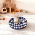thumbnail image 3 of Pet Bed Pet Mat Cozy Removable & Washable Comfort For Cats And Dogs Cherry Checkered, 3 of 8