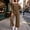 Coffee, variant on Xdegoge 2 Piece Sweatsuits for Women Off Shoulder Long Sleeve Pullover Sweatshirt and High Waisted Wide Leg Drawstring Sweatpants Casual Lounge Fall Set with Pockets