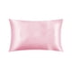 thumbnail image 2 of Funda de almohada de satén sedoso con cierre tipo sobre | Súper suave para el cabello y la piel | Reduce el frizz y las arrugas | Apto para veganos | Negro, azul, rosa y morado | 50 x 66 cm, 2 of 6