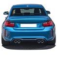 thumbnail image 3 of Ikon Motorsports Compatible with 14-21 BMW F22 F23 M2 Style Twin Outlet Rear Bumper Cover Diffuser, 3 of 3