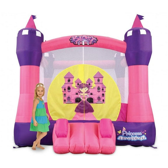 Blast Zone Princess Dreamland Inflatable Bounce Castle