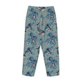 thumbnail image 5 of Haiem Underwater Animals and Flowers Women's Pajama Pants Ultra Lightweight Pjs Bottoms Sleepwear Bottom Pants With Pocket Drawstring-XX-Large, 5 of 9