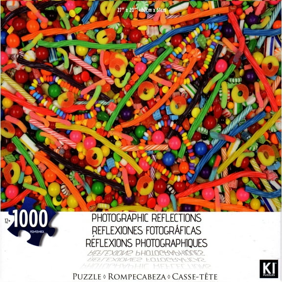 Photographic Reflections: Candy 1000 Piece Puzzle