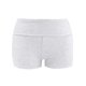 thumbnail image 3 of Pantalones cortos de pijama con cintura baja y doblez para mujer - Cintura elástica, poliéster elástico, ropa de dormir informal para verano, S-XL, 3 of 3