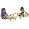ECR4Kids Wood Tunnels and Arches Toy Set | Creative STEM Building Kit | 20 Pieces