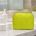 thumbnail image 4 of Toiletry Organizer Lime Green Waterproof Storage Bag Travel Organizer for Travel Essentials Home Essentials Hanging Foldable Cosmetics Storage, 4 of 6