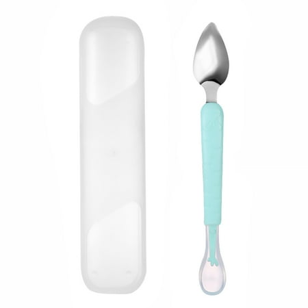 

1 Set Scraping Spoon Zigzag Spoon Double-headed Spoon Infant Feeding Tool