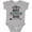 AC-Heather Grey, variant on Inktastic Best Nephew Ever from Aunt Boys Baby Bodysuit