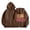 Brown, variant on NinXxx Women's Round Neck Hoodie Seaside Beach Sunset Collection Top M
