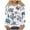 Blue, variant on Pisexur Womens Fall Tops Long Sleeve Crewneck Sweatshirt Fashion Floral Graphic Sweatshirts Casual Loose Oversized Hoodie Pullover Tops Plus Size Sweatshirts for Women S-3XL