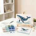 thumbnail image 5 of Mivyn DIY Sea Glass Art Kit, Beach Glass Craft Set with Colorful Tiles, Ocean-Inspired Artwork with Colorful Glass Pieces, Coastal Home Decor & Creative Handmade Gift, Whale, 5 of 6