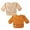 Sand Cinnamon, variant on Tiny Twinkle Mess-Proof Long Sleeve Waterproof Feeding Bibs | 2-Pack Sets | Babies & Toddlers