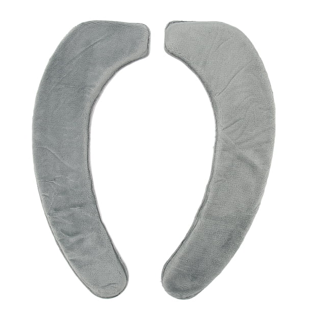 Cubierta para calentador de inodoro, 2 piezas, cubierta para asientos de inodoro de franela, cubierta para asientos de inodoro cálidos, diseñada a medida