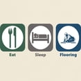 thumbnail image 3 of CafePress - Eat Sleep Flooring Light T Shirt - Men's Classic Graphic T-Shirt, 3 of 4