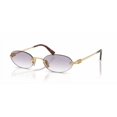 thumbnail image 1 of Miu Miu A54S - 51 5AK040 - Sunglasses - Gold/Gray Gradient-, 1 of 3