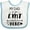 White and Blue, variant on Inktastic My Dad is an Emt and a Hero Boys or Girls Baby Bib