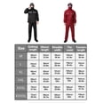 thumbnail image 2 of Chaqueta de lluvia impermeable para motocicleta, ropa de lluvia para todo el cuerpo, de doble capa, engrosada, para ciclismo, rojo, xxxL kenally HA6115-11B, 2 of 6