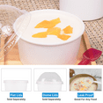 thumbnail image 4 of Karat 6oz Paper Hot/Cold White Food Container - 96mm, 1000 Pcs (Yogurt Container) C-KDP6W, 4 of 7