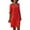 Red, variant on Dresses for Women 2025 Elegant Classy Short Sleeve Holiday Semi Casual V Neck Mini Dress Solid Summer Dress Yellow XXXL