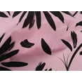 thumbnail image 5 of oneOone Cotton Cambric Light Pink Fabric Leaves & Floral Quilting Supplies Print Sewing Fabric By The Yard 56 Inch Wide, 5 of 6