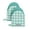 Aqua Sky, variant on KitchenAid Gingham Mini Oven Mitt 2-Pack Set, Dried Rose, 5.5"x8"