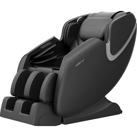 BOSSCARE Massage Chair Zero Gravity Full Body with Airbag Massage Black