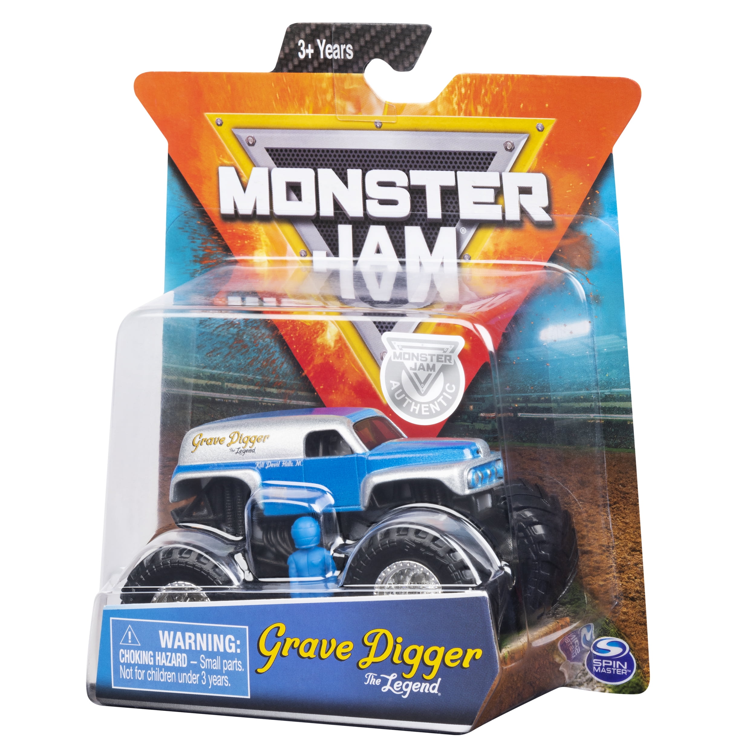 Monster Jam Official Grave Digger The Legend Monster Truck Die