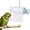 Blue, variant on Parrot Rolling Paper Play Toy, Foraging Roll Paper Holder with Hanging Chewing Design, Bird Shredding Toys for Parakeet, Cockatiel