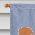 thumbnail image 3 of Carolines Treasures BB8316CHF Toy Poodle Welcome Flag Canvas House Size, 3 of 4