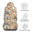 thumbnail image 5 of Vsdgher Floral Paisley Automotive Seat Covers for Cars Trucks and SUVs – Car Seat Covers for Truck Seat Protectors Set of 2, 5 of 7