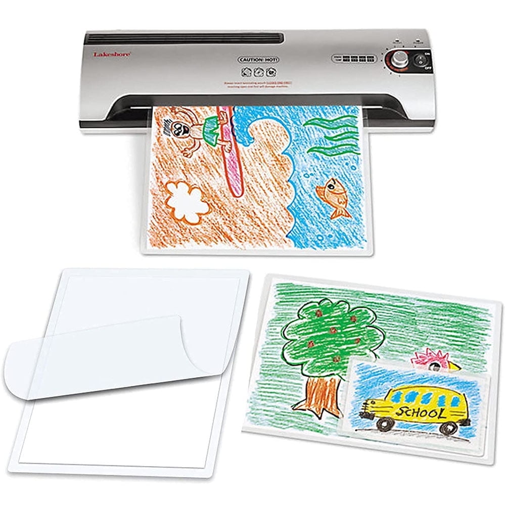 SJPACK Thermal Laminating Pouches, Letter Size 9" x 11.5", 3 mil thick, Clear Laminating Sheets, for Home, Office & School, 500 Packs