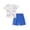 F-Space Planet, variant on Emy Dola Toddler Boy Summer Clothes 2-Pieces Outfits Kids Casual Cute Graphic Cotton Short Sleeve Shirt Shorts Set 2-7 Years