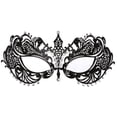 thumbnail image 2 of Máscara de mascarada para mujer, máscara de Metal brillante con diamantes de imitación, fiesta veneciana, baile de graduación, máscara de baile, accesorios de disfraces, 2 of 5